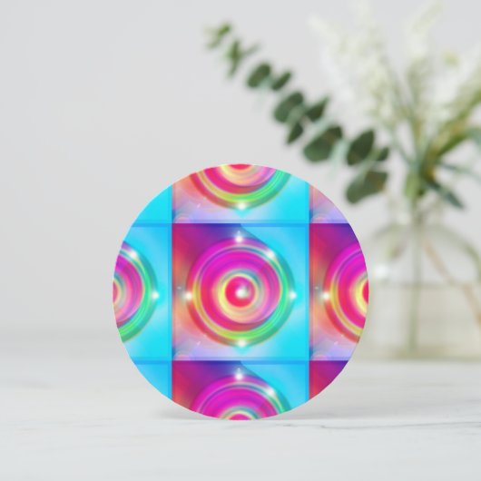 Happy Holidays Feiertagskarte (Stehend Vorderseite)