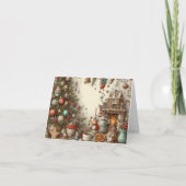 Happy holidays feiertagskarte (Vorderseite)