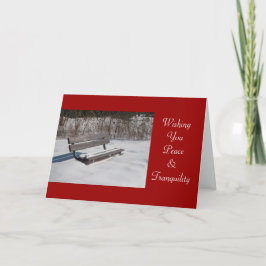 Happy Holidays Feiertagskarte