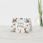 Happy holidays feiertagskarte (Vorderseite)