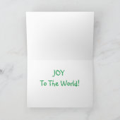 Happy Holidays Feiertagskarte (Innenseite)