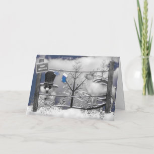 Happy Holidays Feiertagskarte