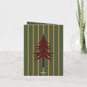 Happy Holidays Feiertagskarte (Rückseite)