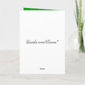 Happy Holidays_ Feiertagskarte (Rückseite)