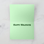 Happy Holidays Feiertagskarte (Innenseite)