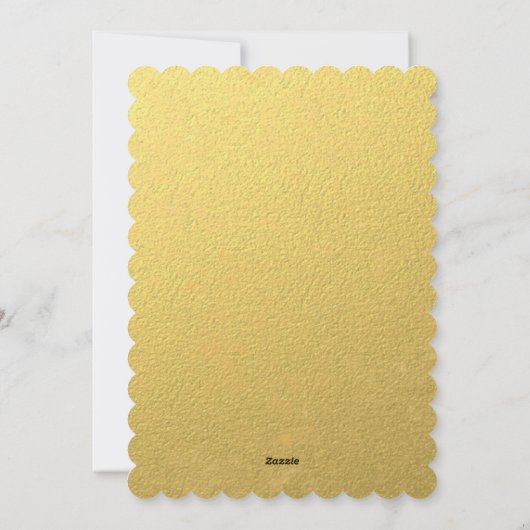 Happy Holidays Feiertagskarte (Rückseite)