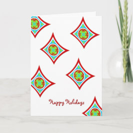 Happy Holidays Feiertagskarte