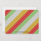 Happy Holidays Feiertagskarte (Rückseite)