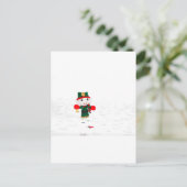 HAPPY HOLIDAYS FEIERTAGSPOSTKARTE (Stehend Vorderseite)