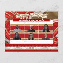 Happy Holidays Feiertagspostkarte
