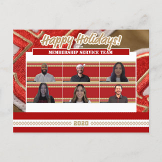Happy Holidays Feiertagspostkarte