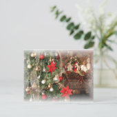 Happy Holidays Feiertagspostkarte (Stehend Vorderseite)