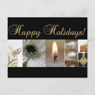 Happy Holidays Feiertagspostkarte