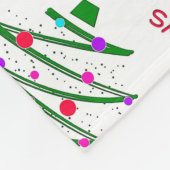 Happy Holidays Fleecedecke (Ecke)