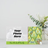 Happy Holidays Foto Cards - NEU Feiertagskarte (Stehend Vorderseite)