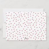 Happy Holidays Foto Collage Weihnachten Botanicals (Rückseite)