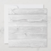 Happy Holidays Foto Frame Personalisierte Karte (Rückseite)