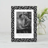 HAPPY HOLIDAYS | Foto hinzufügen (Stehend Vorderseite)