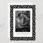 HAPPY HOLIDAYS | Foto hinzufügen (Vorne/Hinten)