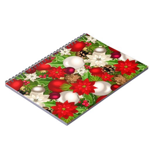 Happy Holidays Foto Notebook Notizblock (Linke Seite)