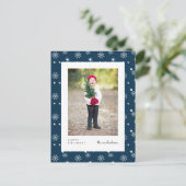 HAPPY HOLIDAYS | Foto Postkarte hinzufügen (Stehend Vorderseite)