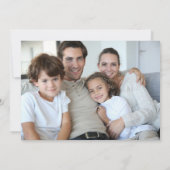 Happy Holidays Foto Red (Rückseite)