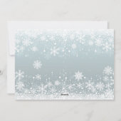 Happy Holidays FOTO Weihnachtsgrüße Feiertagskarte (Rückseite)