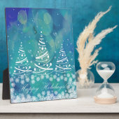 Happy Holidays Fotoplatte (Seite)