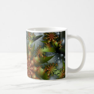 Happy Holidays Fraktal Kaffeetasse