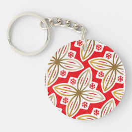 HAPPY HOLIDAYS | Frieden und Liebe | Weihnachtsste Schlüsselanhänger