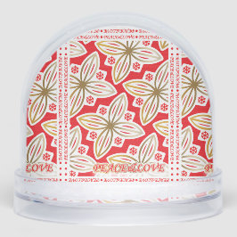 HAPPY HOLIDAYS | Frieden und Liebe | Weihnachtsste Schneekugeln