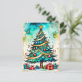 Happy Holidays - Frohe Weihnachten, Jeder Postkarte (Stehend Vorderseite)