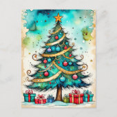 Happy Holidays - Frohe Weihnachten, Jeder Postkarte (Vorderseite)