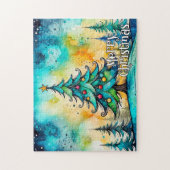 Happy Holidays | Frohe Weihnachten, Jeder Puzzle (Vertikal)