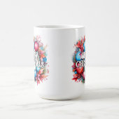 Happy Holidays | Frohe Weihnachten Kaffeetasse (Mittel)