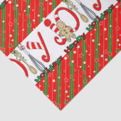 Happy Holidays Frohe Weihnachtsartikel Seidenpapier (Detail)