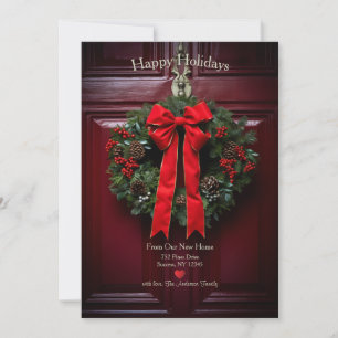 Happy Holidays from New Zuhause Feiertagskarte