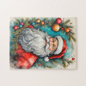 Happy Holidays From Santa Claus Puzzle (Horizontal)