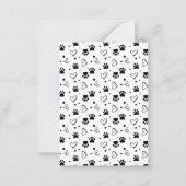 Happy Holidays from the Dog Niedlich Pet Foto Mitteilungskarte (Rückseite)