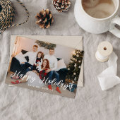 Happy Holidays Fun Script Foto