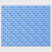 HAPPY HOLIDAYS Funny Ugly Hanukkah Sweaters Geschenkpapier (Flach)