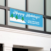 Happy Holidays für Parade oder Show Banner (Äußeres Gebäude)