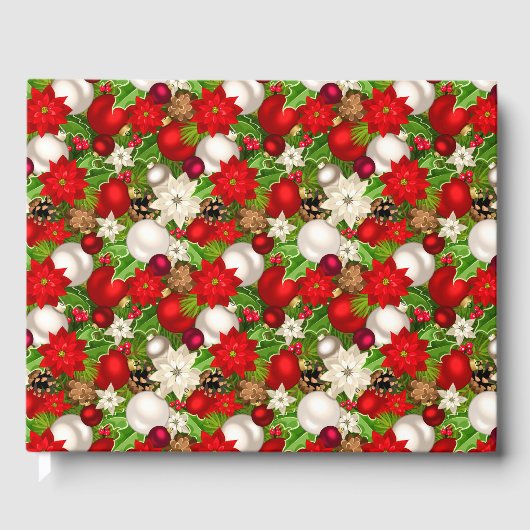 Happy Holidays Gäestbook Gästebuch (Vorderseite)