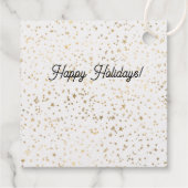 Happy Holidays! Geschenkanhänger (Rückseite)