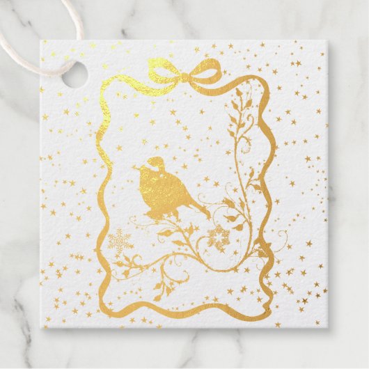 Happy Holidays! Geschenkanhänger (Vorderseite)