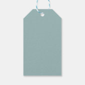 Happy Holidays Geschenkanhänger (Rückseite)