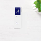 Happy Holidays - Geschenkmarke für Rentiere (Schreibtisch)