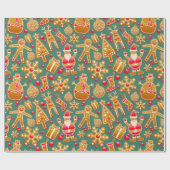 Happy Holidays Geschenkpapier (Flach)