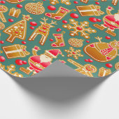 Happy Holidays Geschenkpapier (Ecke)