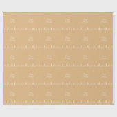 Happy Holidays Geschenkpapier (Flach)